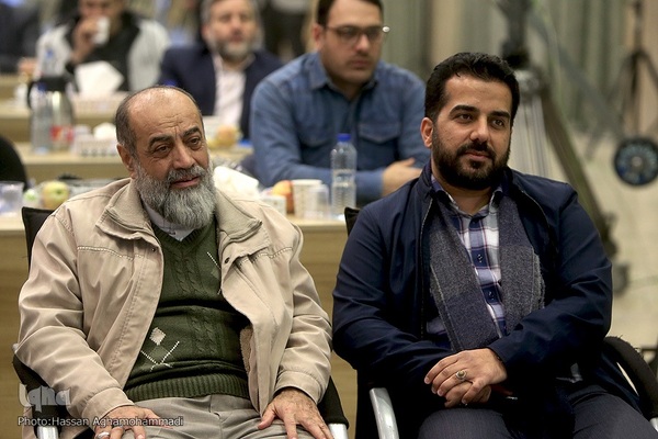 مهدی سیفی، رئیس شورای عالی قرآن شهرداری تهران و علی اکبر رضاییان
مدیر مجتمع امام خمینی، آیین افتتاحیه هفدهمین نشست تخصی استادان، قاریان و حافظان ممتاز قرآن کریم