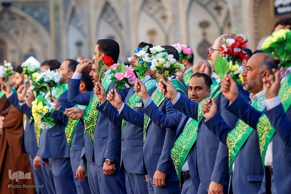 آیین دعا‌خوانی خدام علوی به مناسبت سالروز ولادت امیرالمومنین حضرت علی (ع) 