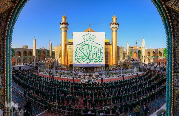 آیین دعا‌خوانی خدام علوی به مناسبت سالروز ولادت امیرالمومنین حضرت علی (ع) 