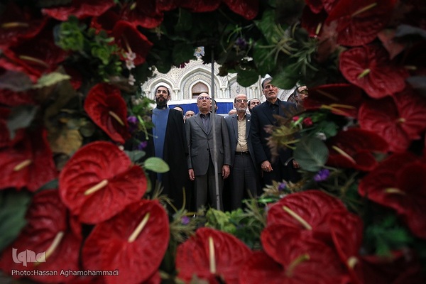 مراسم تجدید میثاق دانشگاهیان و جهادگران با آرمان‌های معمار کبیر انقلاب، امام خمینی (ره)