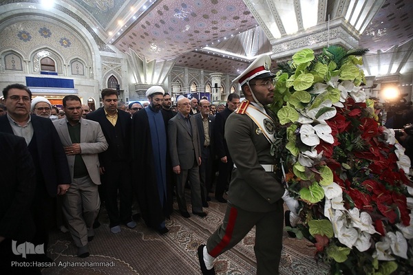 مراسم تجدید میثاق دانشگاهیان و جهادگران با آرمان‌های معمار کبیر انقلاب، امام خمینی (ره)