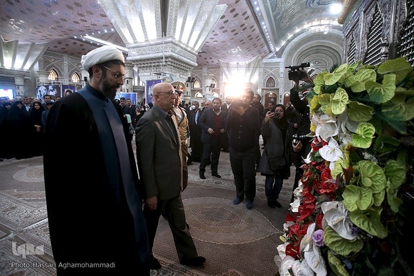 مراسم تجدید میثاق دانشگاهیان و جهادگران با آرمان‌های معمار کبیر انقلاب، امام خمینی (ره)