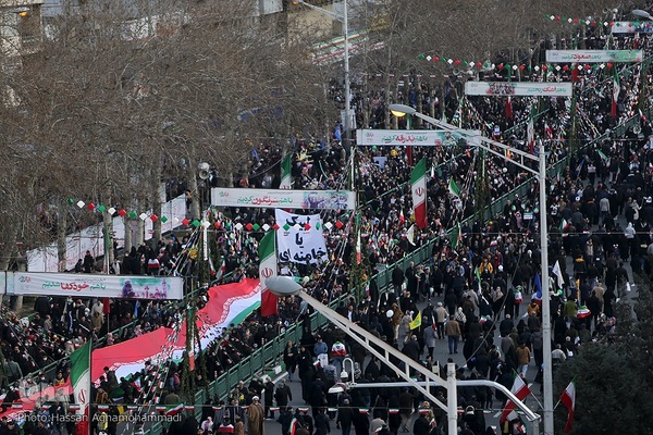 راهپیمایی یوم‌الله ۲۲ بهمن در تهران