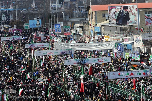 راهپیمایی یوم‌الله ۲۲ بهمن در تهران