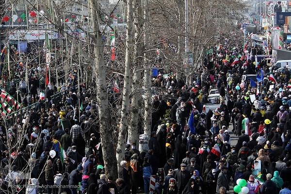 راهپیمایی یوم‌الله ۲۲ بهمن در تهران