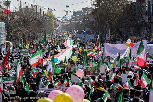 راهپیمایی 22بهمن در شیراز