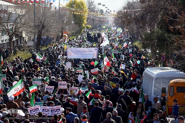 راهپیمایی 22بهمن در شیراز