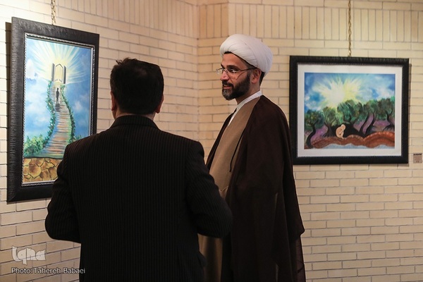 آئین افتتاحیه نمایشگاه هنرهای تجسمی نور در موزه ملی قرآن کریم