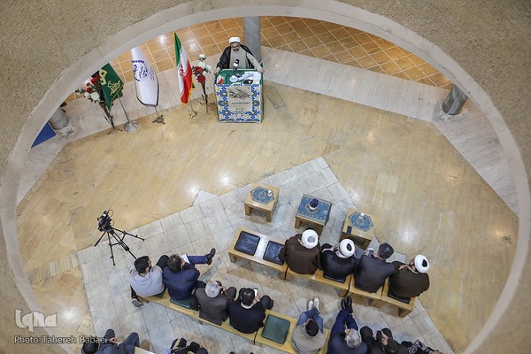 آئین افتتاحیه نمایشگاه هنرهای تجسمی نور در موزه ملی قرآن کریم