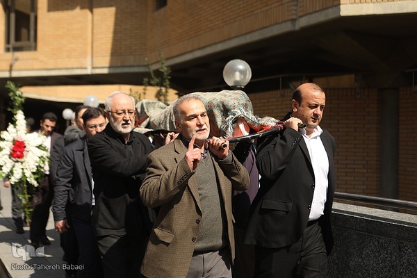 مراسم تشییع استاد سید عبدالله انوار