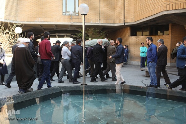 مراسم تشییع استاد سید عبدالله انوار