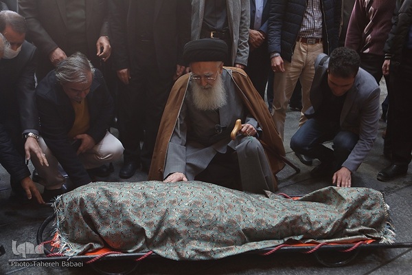 مراسم تشییع استاد سید عبدالله انوار