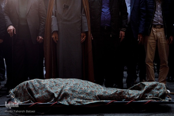 مراسم تشییع استاد سید عبدالله انوار