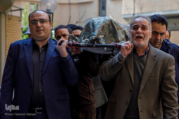 مراسم تشییع استاد سید عبدالله انوار