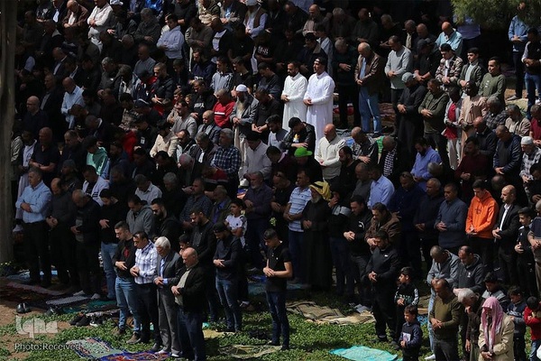 اولین نماز جمعه مسجدالاقصی در ماه مبارک رمضان