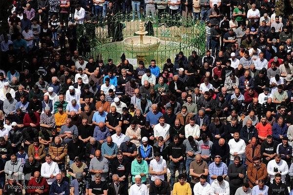 اولین نماز جمعه مسجدالاقصی در ماه مبارک رمضان