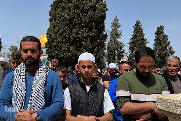 اولین نماز جمعه مسجدالاقصی در ماه مبارک رمضان