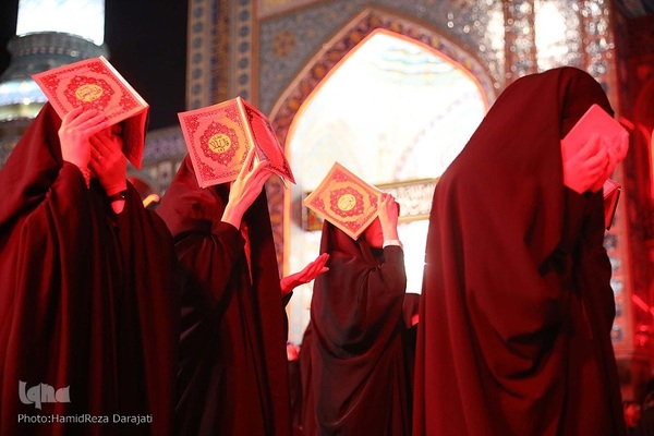 مراسم احیای شب نوزدهم ماه مبارک رمضان رمضان در امامزاده صالح (ع)