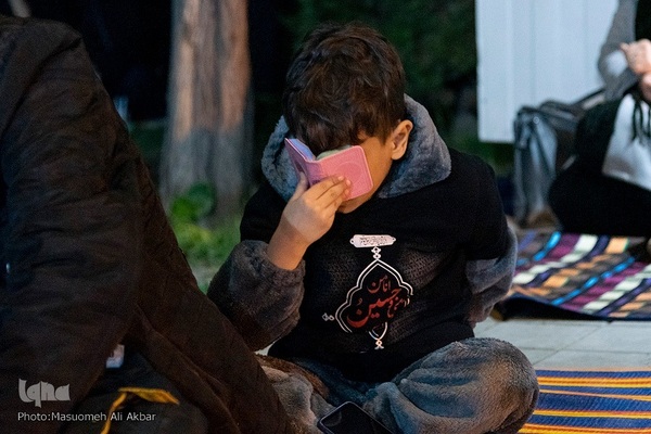 مراسم احیای شب نوزدهم ماه مبارک رمضان در هیئت انصارالامام رزمندگان كرج‎ 