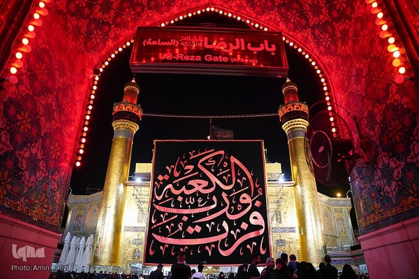 احیا در حرم امام علی‎‎