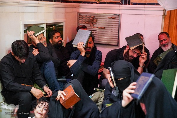 احیا در حرم امام علی‎‎