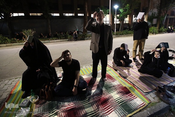 مراسم احیای شب بیست و یکم ماه مبارک رمضان  هیات الزهرای دانشجویان دانشگاه صنعتی شریف