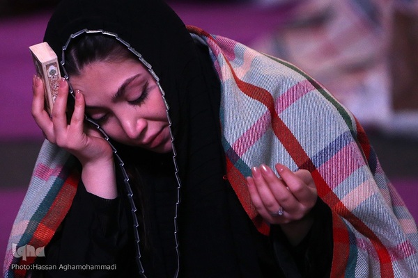 مراسم احیای شب ۲۳ ماه مبارک رمضان در مسجد امام صادق (ع) میدان فلسطین