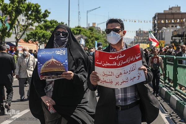 راهپیمایی روز قدس در تهران