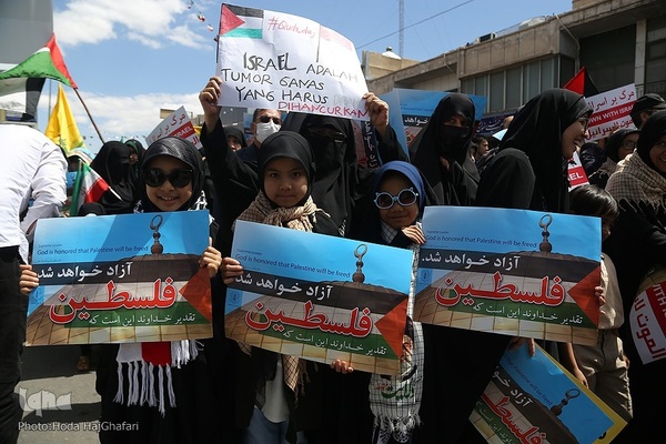 راهپیمایی روز قدس در سراسر ایران