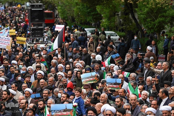 راهپیمایی روز قدس در سراسر ایران