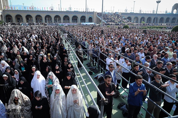 نماز عید سعید فطر در مصلای امام خمینی (ره)