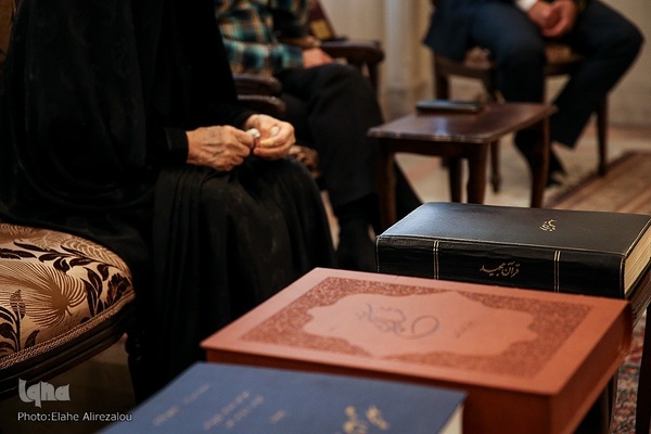 دیدار با خانواده شهید قرآنی