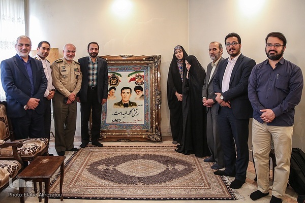 دیدار با خانواده شهید قرآنی