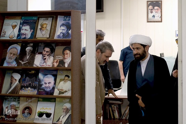 بازدید حجت الاسلام والمسلمین علی تقی زاده، رئیس سازمان دارالقرآن الکریم از ایکنا