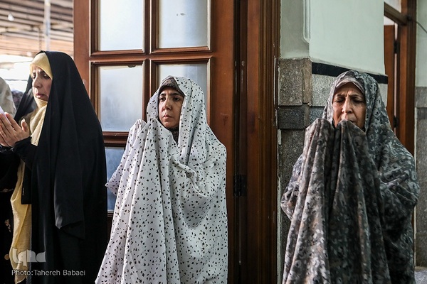 نماز عید سعید قربان در حرم حضرت عبدالعظيم(ع)