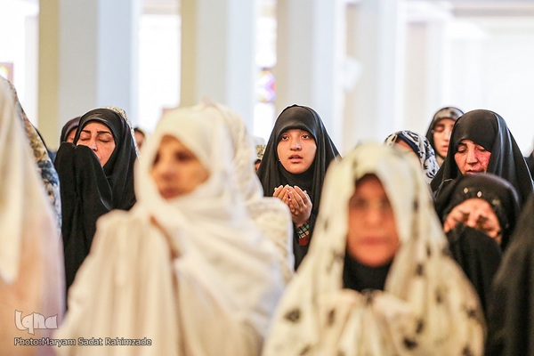 نماز عید قربان در شاهچراغ