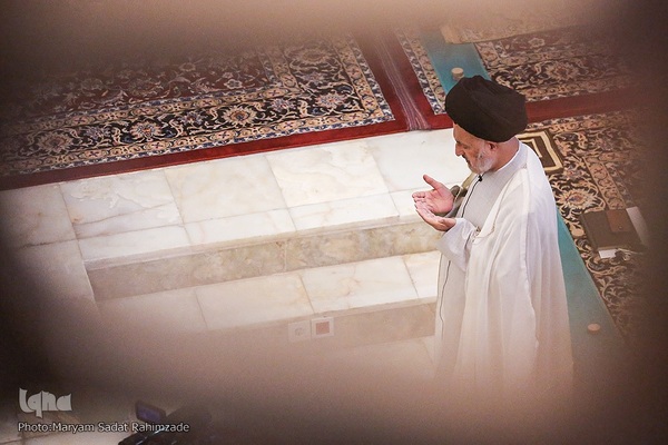 نماز عید قربان در شاهچراغ