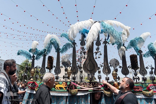 عزاداری تاسوعای حسینی‎ در کرج