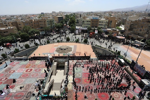 عزاداری تاسوعای حسینی در همدان