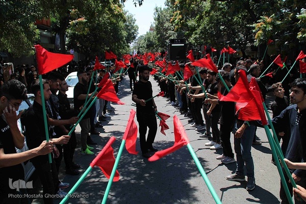 عزاداری تاسوعای حسینی در اهر