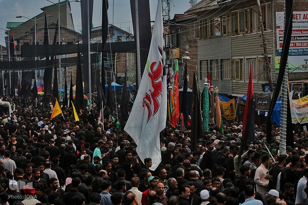 عزاداری ماه محرم در کشمیر هندوستان
