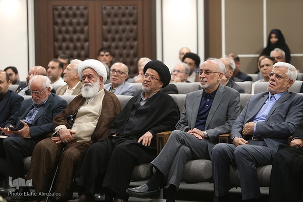 مراسم تکریم رضا داوری اردکانی، رئیس سابق و معارفه محمدرضا مخبر دزفولی