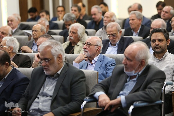 مراسم تکریم رضا داوری اردکانی، رئیس سابق و معارفه محمدرضا مخبر دزفولی