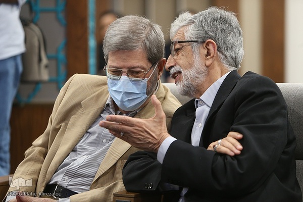 مراسم تکریم رضا داوری اردکانی، رئیس سابق و معارفه محمدرضا مخبر دزفولی