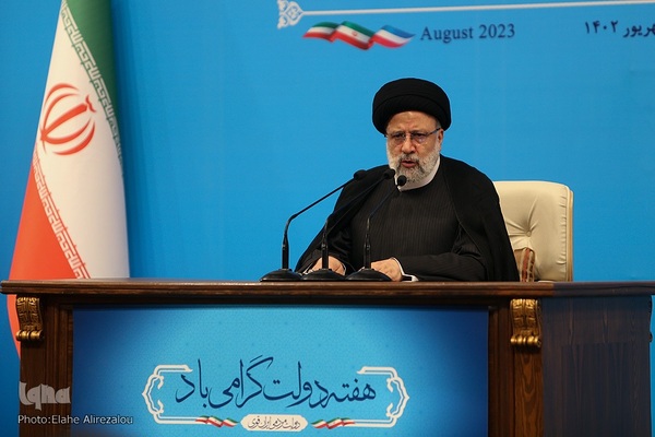 نشست خبری رئیس جمهور