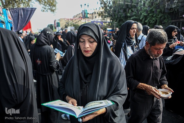 پیاده‌روی جاماندگان اربعین در تهران