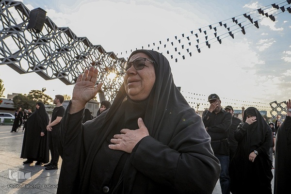 پیاده‌روی جاماندگان اربعین در تهران