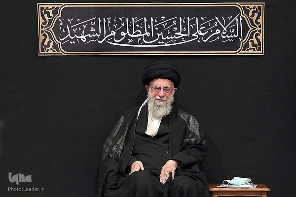 مراسم عزاداری دانشجویان به‌مناسبت اربعین حسینی(ع) در محضر رهبر انقلاب اسلامی