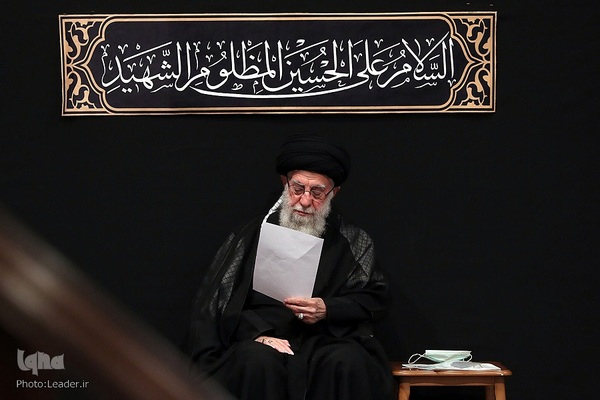 مراسم عزاداری دانشجویان به‌مناسبت اربعین حسینی(ع) در محضر رهبر انقلاب اسلامی