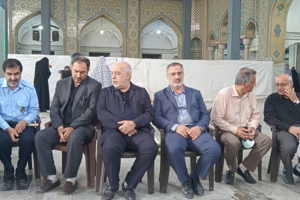 مراسم تشییع حبیب صحاف‌نائینی